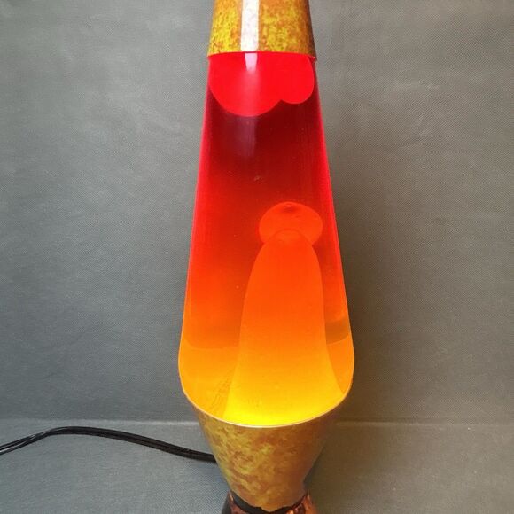Lava Lamp The Original Colormax Lamp w/Volcano Base-Schylling 14”-WORKS - Picture 3 of 12